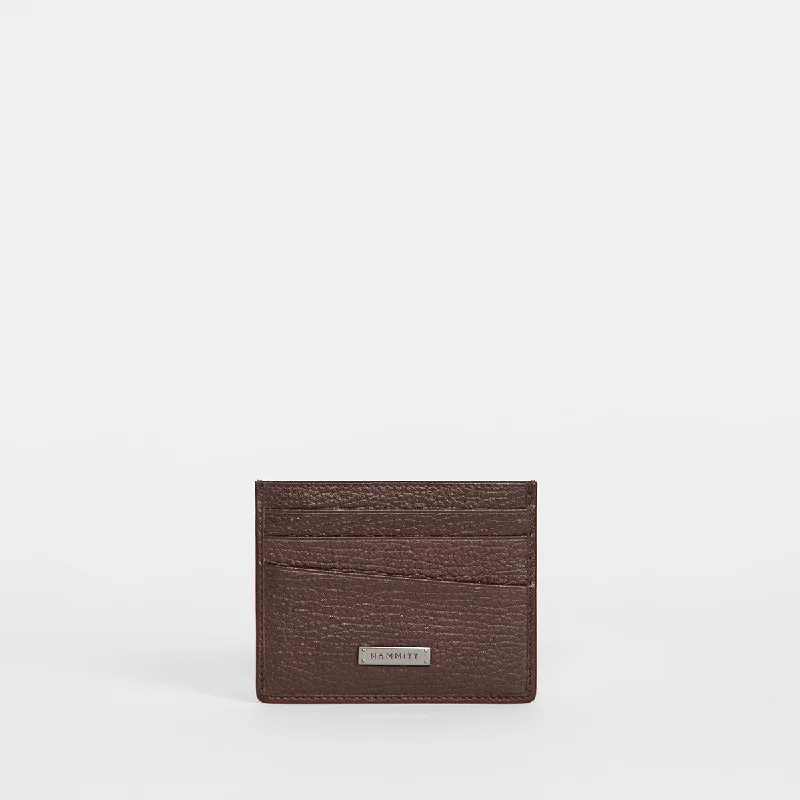 Money clips with magnetic closureCambria Card Case | Bourbon/Gunmetal