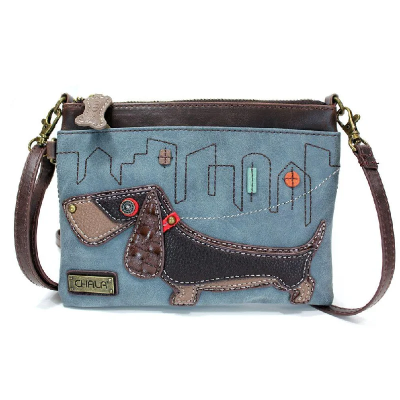 Money clips with built-in bottle openersChala Mini Crossbody Handbag WEINER DOG