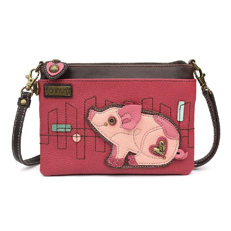 Top-rated money clips for everyday useChala Mini Crossbody Handbag PINK PIG