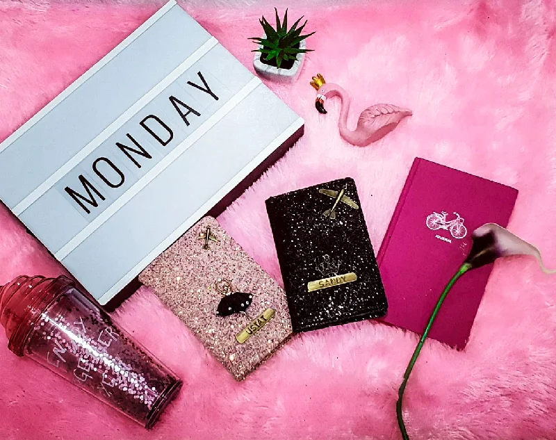 Colorful Floral-Printed Passport Covers & Wallets for Fashionable WomenPersonalised Couple Passport Cover Colorful Floral-Printed Passport Covers & Wallets for Fashionable WomenPersonalised Couple Passport Cover