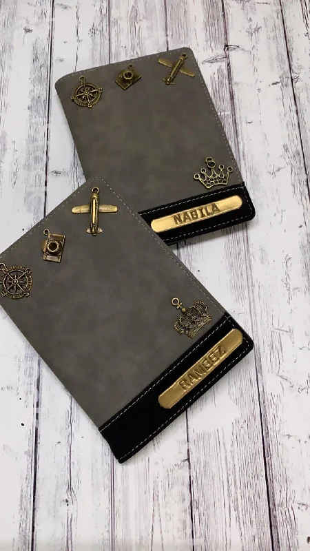Monogrammed Leather Passport Covers & Wallets as Personalized GiftsPersonalised Couple Passport Cover Monogrammed Leather Passport Covers & Wallets as Personalized GiftsPersonalised Couple Passport Cover