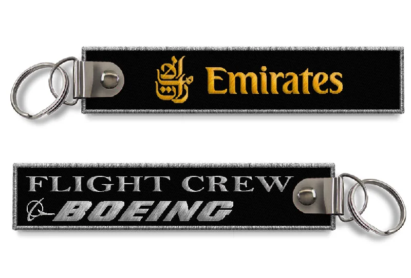 Cartoon-Themed Passport Covers & Wallets for Kids and Young AdultsEmirates Boeing Flight Crew Embroidered Keychain Cartoon-Themed Passport Covers & Wallets for Kids and Young AdultsEmirates Boeing Flight Crew Embroidered Keychain