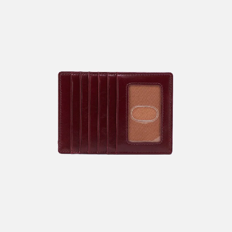 Money clips with built-in bottle openersEuro Slide Card Case In Polished Leather - Winterberry Money clips with built-in bottle openersEuro Slide Card Case In Polished Leather - Winterberry