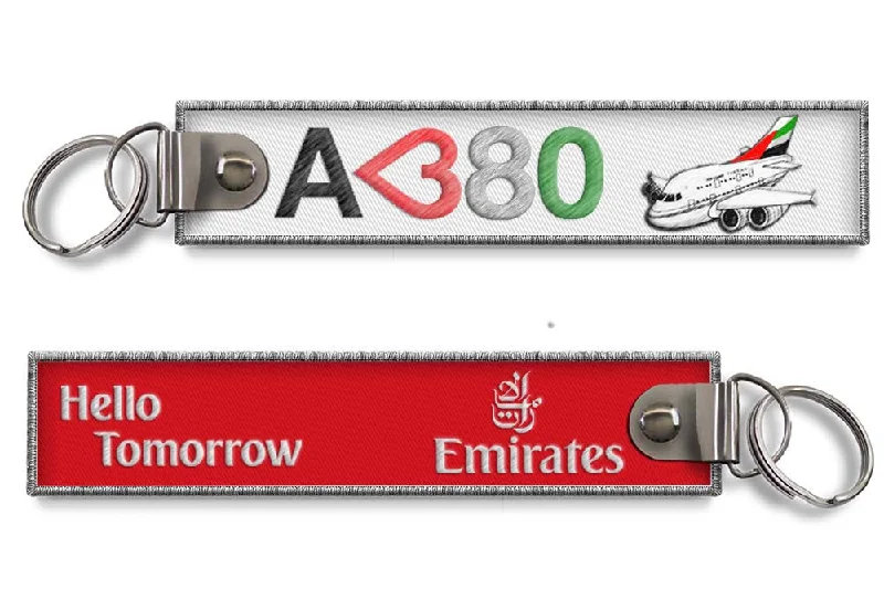Embroidered Silk Passport Covers & Wallets with Gold Thread for Special OccasionsI love A380 EMIRATES Hello Tomorrow RBF Embroidered Keychain Embroidered Silk Passport Covers & Wallets with Gold Thread for Special OccasionsI love A380 EMIRATES Hello Tomorrow RBF Embroidered Keychain