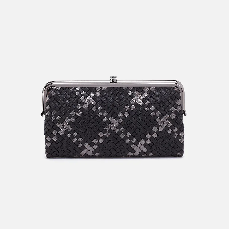 Personalized engraved money clips for menLauren Clutch-Wallet In Woven Leather - Black Metallic Woven Personalized engraved money clips for menLauren Clutch-Wallet In Woven Leather - Black Metallic Woven