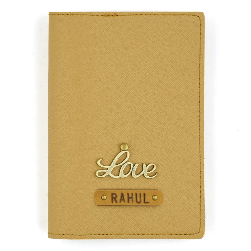 Beaded Passport Covers & Wallets with Bohemian Vibe for Festival GoersPersonalized Light Tan Textured Passport Cover Beaded Passport Covers & Wallets with Bohemian Vibe for Festival GoersPersonalized Light Tan Textured Passport Cover
