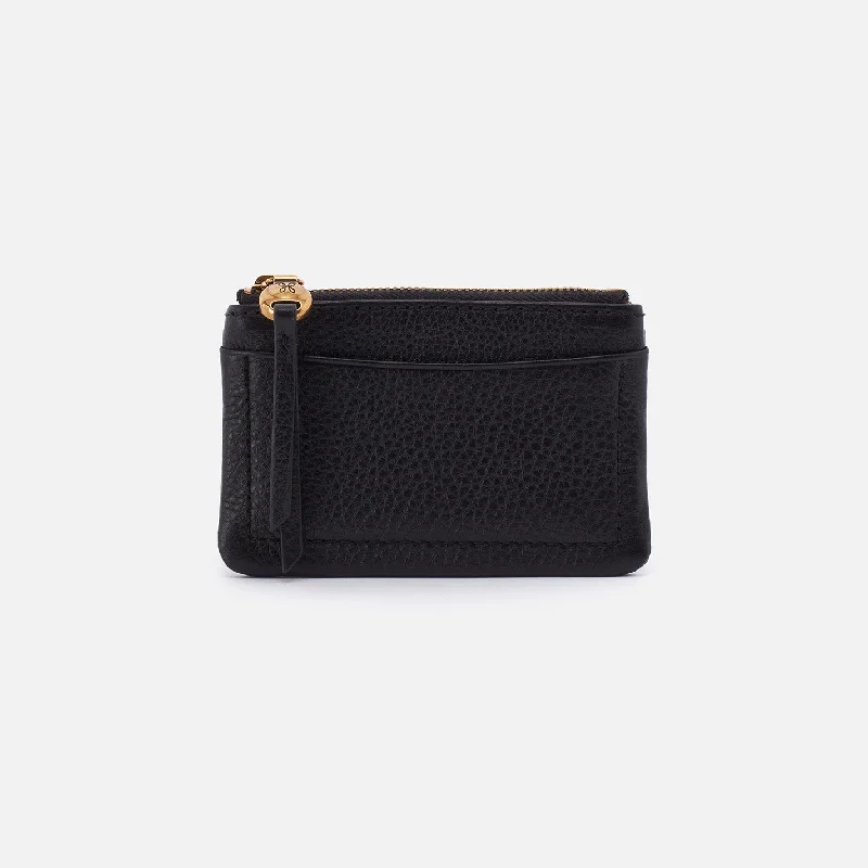 Stainless steel money clips for durabilityLumen Card Case In Pebbled Leather - Black Stainless steel money clips for durabilityLumen Card Case In Pebbled Leather - Black
