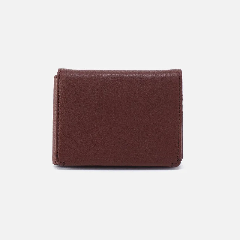 Stainless steel money clips for durabilityMen's Flap Wallet in Silk Napa Leather - Brown Stainless steel money clips for durabilityMen's Flap Wallet in Silk Napa Leather - Brown