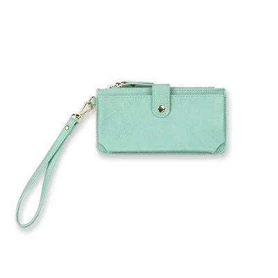 Money clips for women with sleek designsMint Smarphone Wristlet