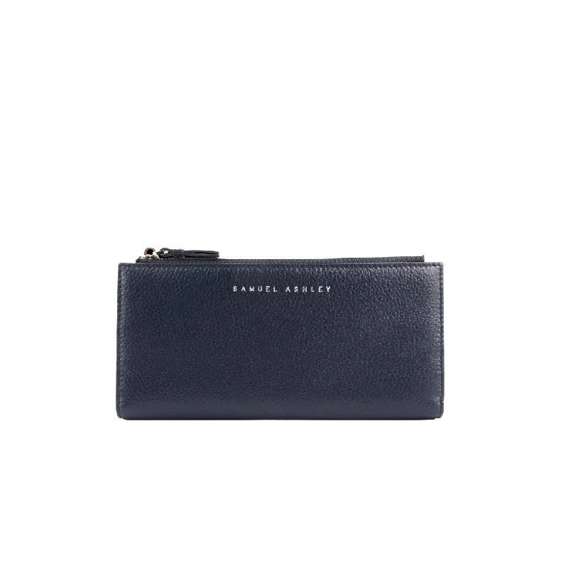 Money clips for holding large amounts of cashMonroe Long Leather Wallet