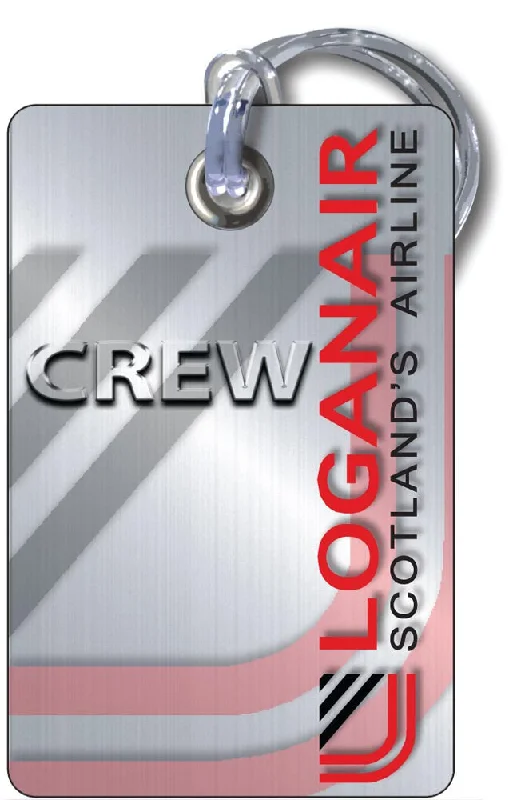 Glittery Sequined Passport Covers & Wallets for Party LoversLoganair Logo-SILVER