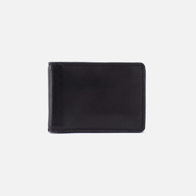 Money clips with RFID protectionNavigator Money Clip Wallet in Aston Leather - Black Money clips with RFID protectionNavigator Money Clip Wallet in Aston Leather - Black
