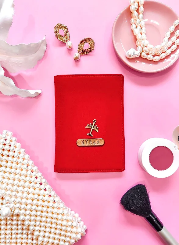 Foldable Passport Covers & Wallets Made of Flexible PVC for Easy StorageRed Velvet Passport Cover Foldable Passport Covers & Wallets Made of Flexible PVC for Easy StorageRed Velvet Passport Cover