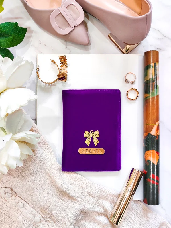 Waterproof Nylon Passport Covers & Wallets for Outdoor AdventuresPurple Velvet Passport Cover Waterproof Nylon Passport Covers & Wallets for Outdoor AdventuresPurple Velvet Passport Cover