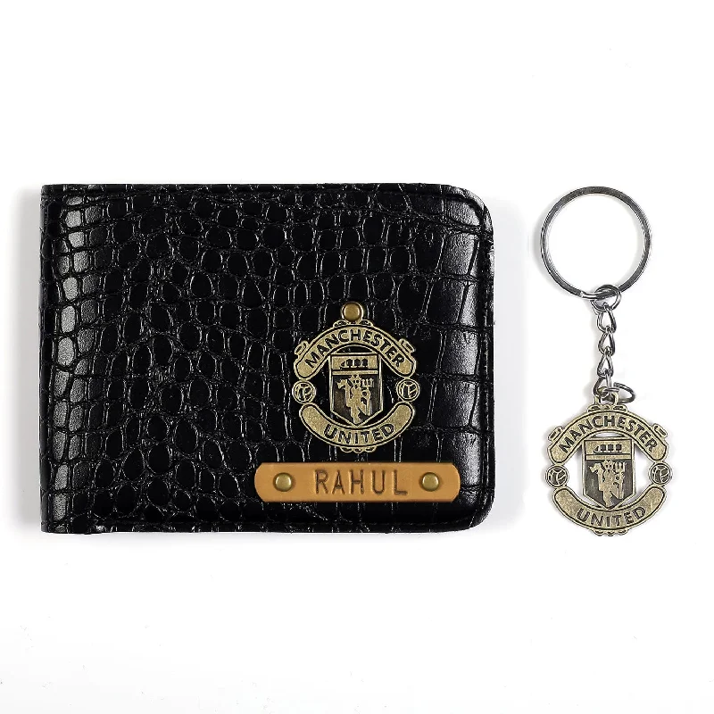 Laser-Cut Metal Passport Covers & Wallets with Geometric Designs for Tech-SavvyPersonalised Mens Wallet - Manchester United Laser-Cut Metal Passport Covers & Wallets with Geometric Designs for Tech-SavvyPersonalised Mens Wallet - Manchester United