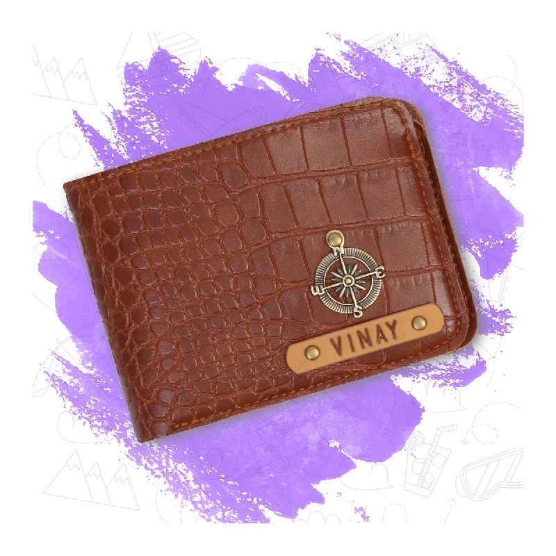 Silver-Plated Passport Covers & Wallets with Gemstone Accents for Elegant WomenPersonalised Tan Vegan Exotic Leather Mens Wallet Silver-Plated Passport Covers & Wallets with Gemstone Accents for Elegant WomenPersonalised Tan Vegan Exotic Leather Mens Wallet