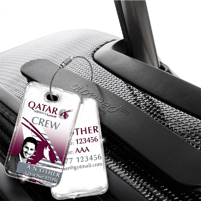 Magnetic-Closure Passport Covers & Wallets for Quick AccessQatar Airways Logo Cartoon Me Tag 2 Magnetic-Closure Passport Covers & Wallets for Quick AccessQatar Airways Logo Cartoon Me Tag 2