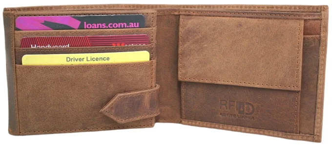 Stainless steel money clips for durabilityRFID Full Grain Cow Hide Hunter Nu-buck Leather Wallet. Style: 12040 Hide & Chic Stainless steel money clips for durabilityRFID Full Grain Cow Hide Hunter Nu-buck Leather Wallet. Style: 12040 Hide & Chic