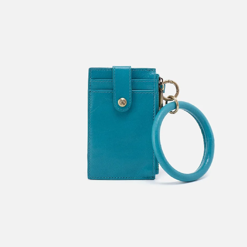 How to choose the right money clipRing Credit Card Wristlet in Polished Leather - Biscayne Blue How to choose the right money clipRing Credit Card Wristlet in Polished Leather - Biscayne Blue