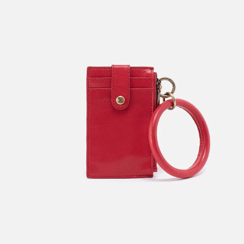 Lightweight money clips for travelRing Credit Card Wristlet in Polished Leather - Hibiscus Lightweight money clips for travelRing Credit Card Wristlet in Polished Leather - Hibiscus