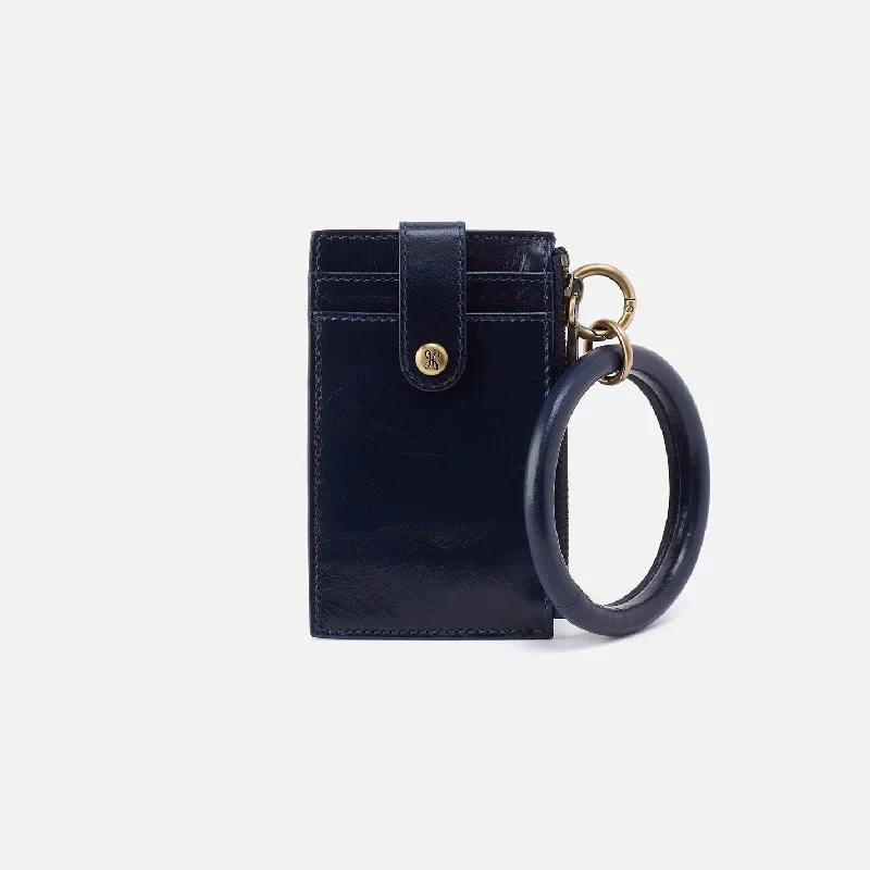 Money clips vs traditional walletsRing Credit Card Wristlet In Polished Leather - Nightshade Money clips vs traditional walletsRing Credit Card Wristlet In Polished Leather - Nightshade