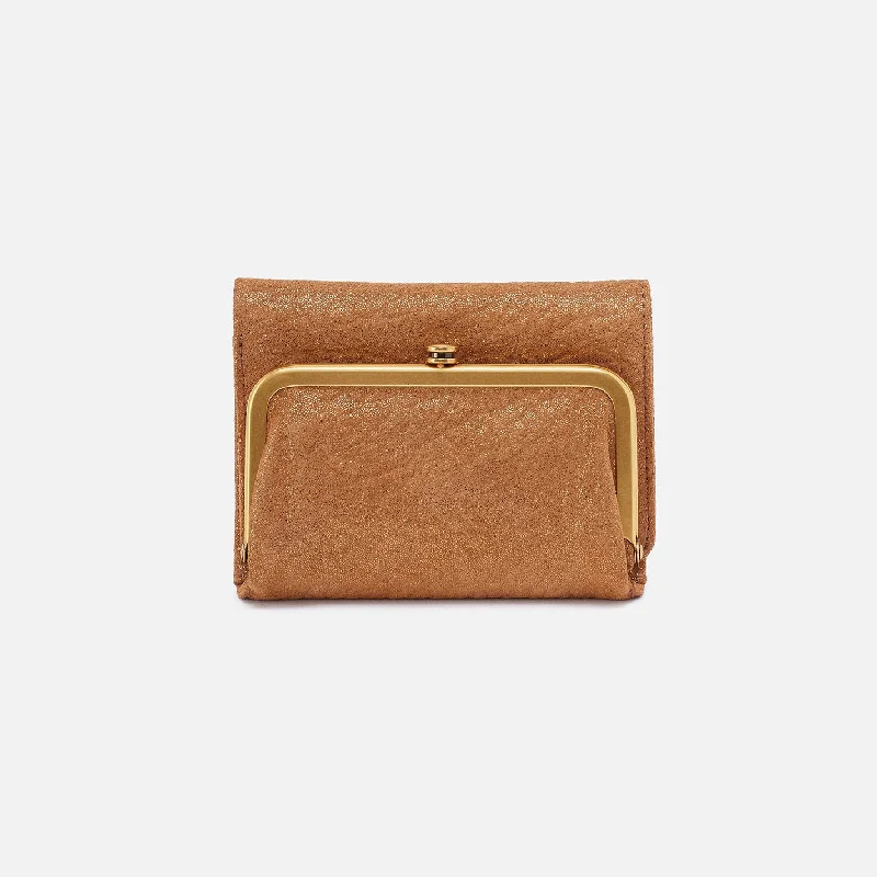 Top-rated money clips for everyday useRobin Compact Wallet In Metallic Leather - Gold Rush Top-rated money clips for everyday useRobin Compact Wallet In Metallic Leather - Gold Rush