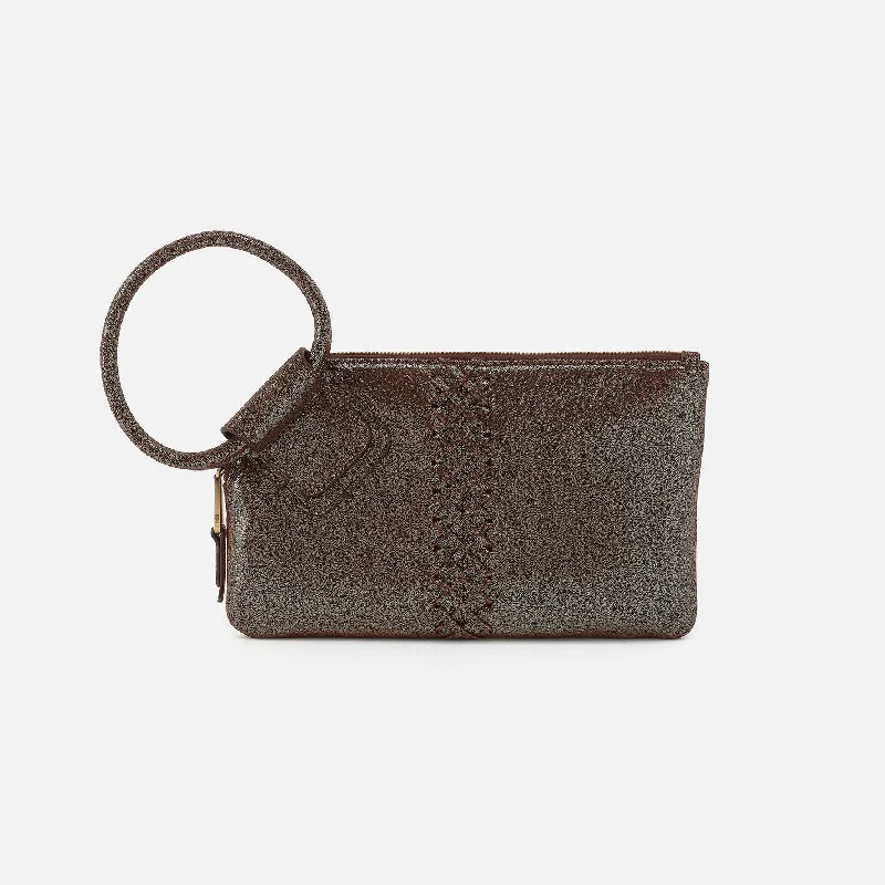 Money clips for holding large amounts of cashSable Wristlet In Metallic Leather - Coffee Galaxy Money clips for holding large amounts of cashSable Wristlet In Metallic Leather - Coffee Galaxy