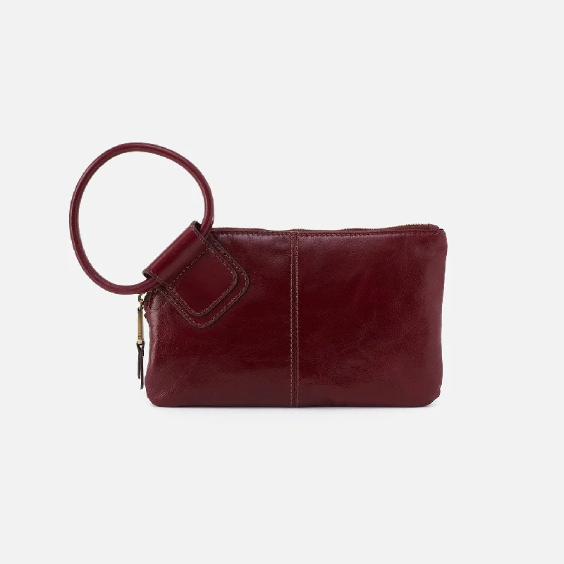 Best money clips for cash and cardsSable Wristlet In Polished Leather - Winterberry Best money clips for cash and cardsSable Wristlet In Polished Leather - Winterberry