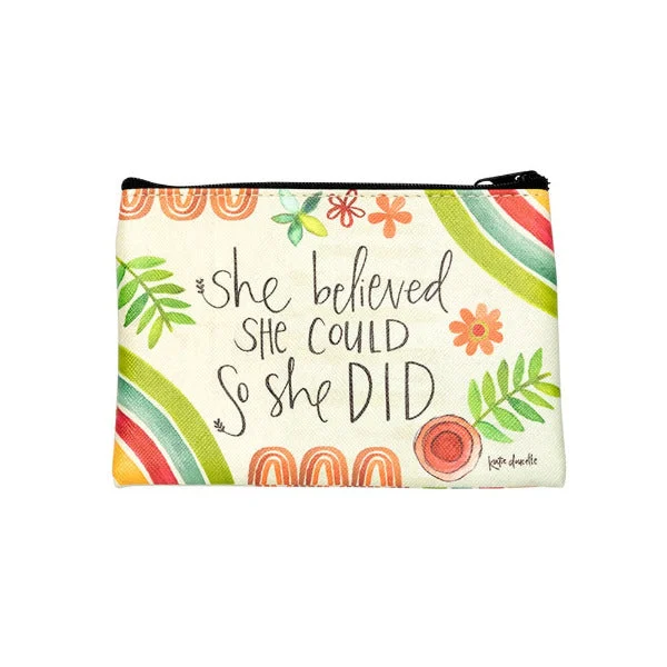 How to choose the right money clipShe Believed Coin Purse