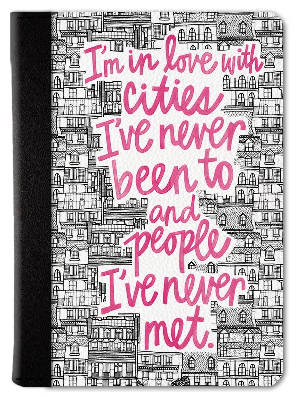 Cartoon-Themed Passport Covers & Wallets for Kids and Young AdultsTypography Passport Wallet