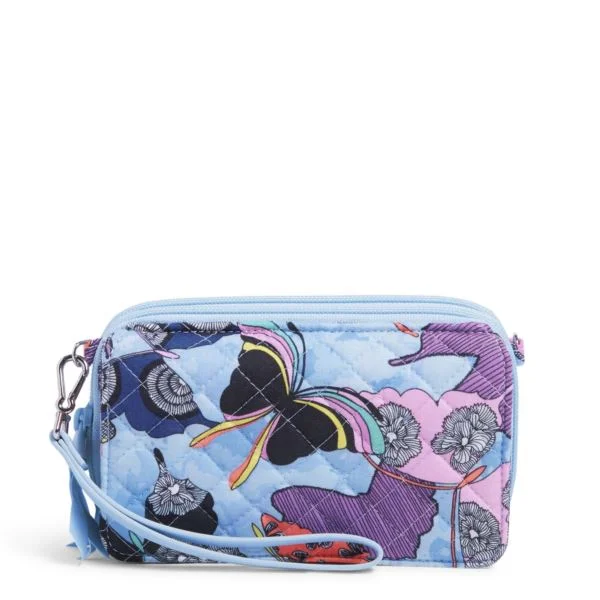 Vintage-style money clips for collectorsVera Bradley RFID All in One Crossbody Bag in Butterfly By Vintage-style money clips for collectorsVera Bradley RFID All in One Crossbody Bag in Butterfly By