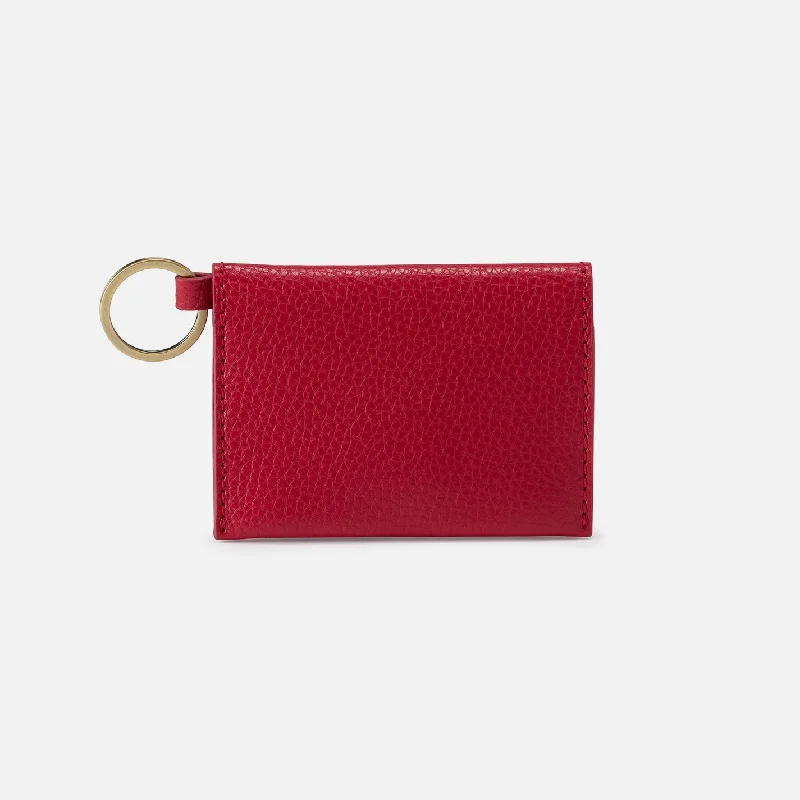 Money clips with built-in bottle openersVida Card Case In Micro Pebbled Leather - Tango Red Money clips with built-in bottle openersVida Card Case In Micro Pebbled Leather - Tango Red