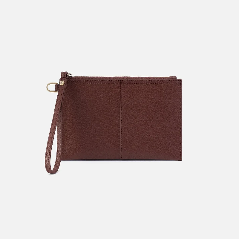 Stainless steel money clips for durabilityVida Small Pouch In Micro Pebbled Leather - Chocolate Stainless steel money clips for durabilityVida Small Pouch In Micro Pebbled Leather - Chocolate