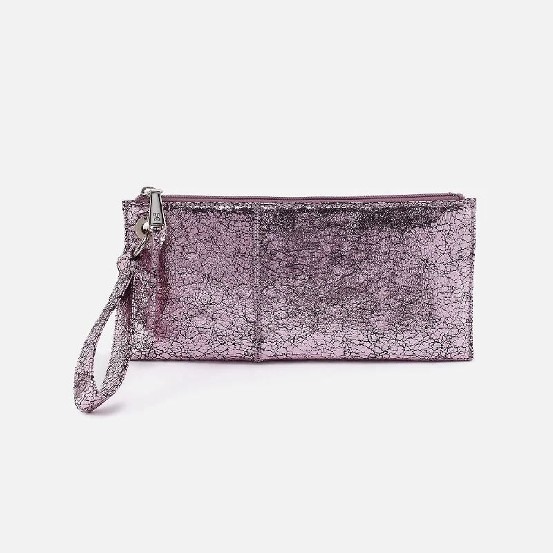 How to choose the right money clipVida Wristlet In Metallic Leather - Blush Crackle How to choose the right money clipVida Wristlet In Metallic Leather - Blush Crackle