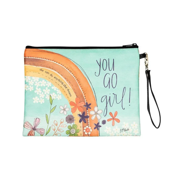Lightweight money clips for travelYou Go Girl Makeup Bag