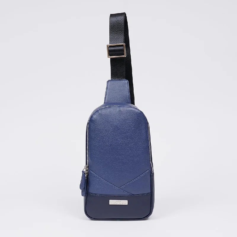 Urban men's crossbody bag with a modern, sleek designAdric Smart Casual Chest Bag With Front Zip Pocket - TGCB1223PN3MK2 Urban men's crossbody bag with a modern, sleek designAdric Smart Casual Chest Bag With Front Zip Pocket - TGCB1223PN3MK2