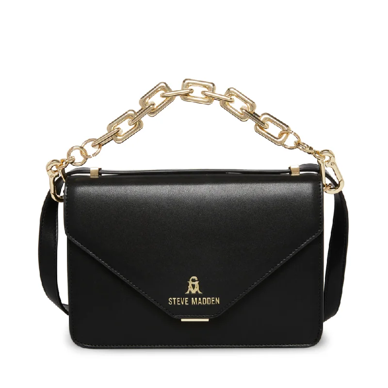 Designer men's crossbody bag with a unique pattern or logoBindio-L Bag BLACK