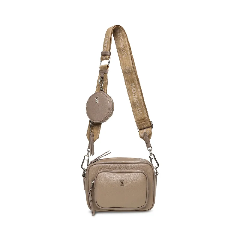 Men's crossbody bag with adjustable straps for a customized fitBlillite Bag TAUPE