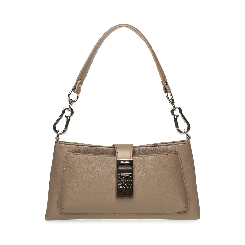 Vintage - inspired men's crossbody bag with a distressed finishBlilou Bag TAUPE