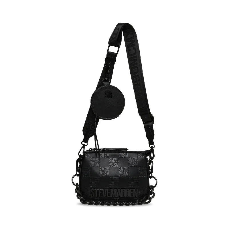Waterproof nylon men's crossbody bag for outdoor activitiesBminiroy Bag BLACK/BLACK Waterproof nylon men's crossbody bag for outdoor activitiesBminiroy Bag BLACK/BLACK