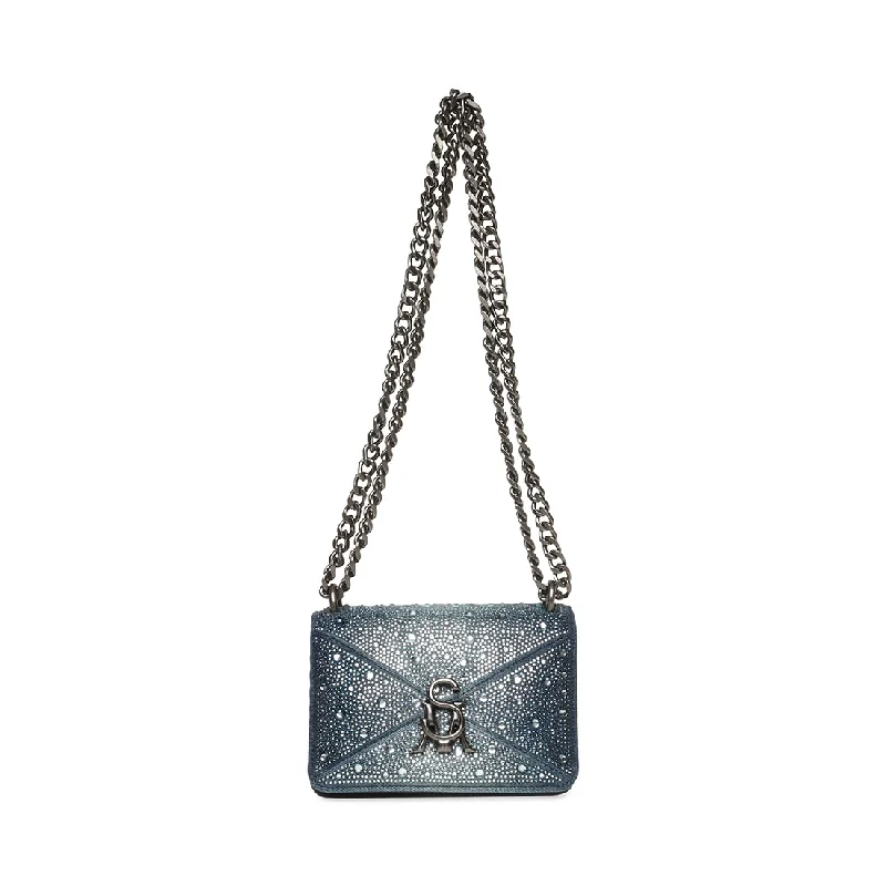 Canvas men's crossbody bag with a rustic, casual styleBroni Bag BLUE DENIM