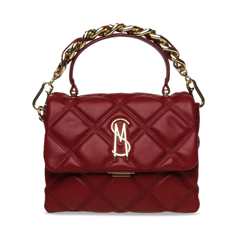 Vintage - inspired men's crossbody bag with a distressed finishBworship Bag CRIMSON Vintage - inspired men's crossbody bag with a distressed finishBworship Bag CRIMSON