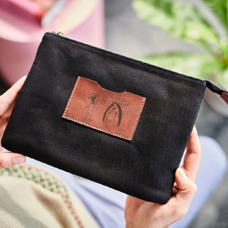 Expandable hard - shell polycarbonate travel bag for long - term international tripsCanvas and Leather Travel Wallet with Child's Drawing Expandable hard - shell polycarbonate travel bag for long - term international tripsCanvas and Leather Travel Wallet with Child's Drawing