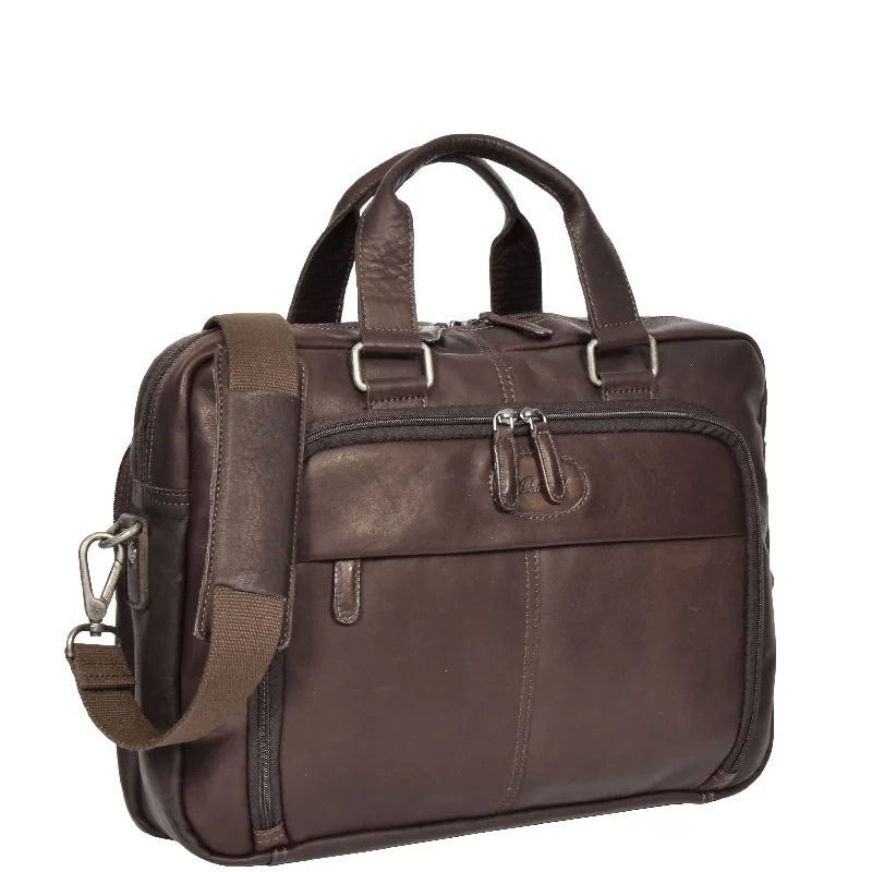 Best briefcases for laptops and tabletsMens Leather Laptop Organiser Briefcase HL341 Brown Best briefcases for laptops and tabletsMens Leather Laptop Organiser Briefcase HL341 Brown