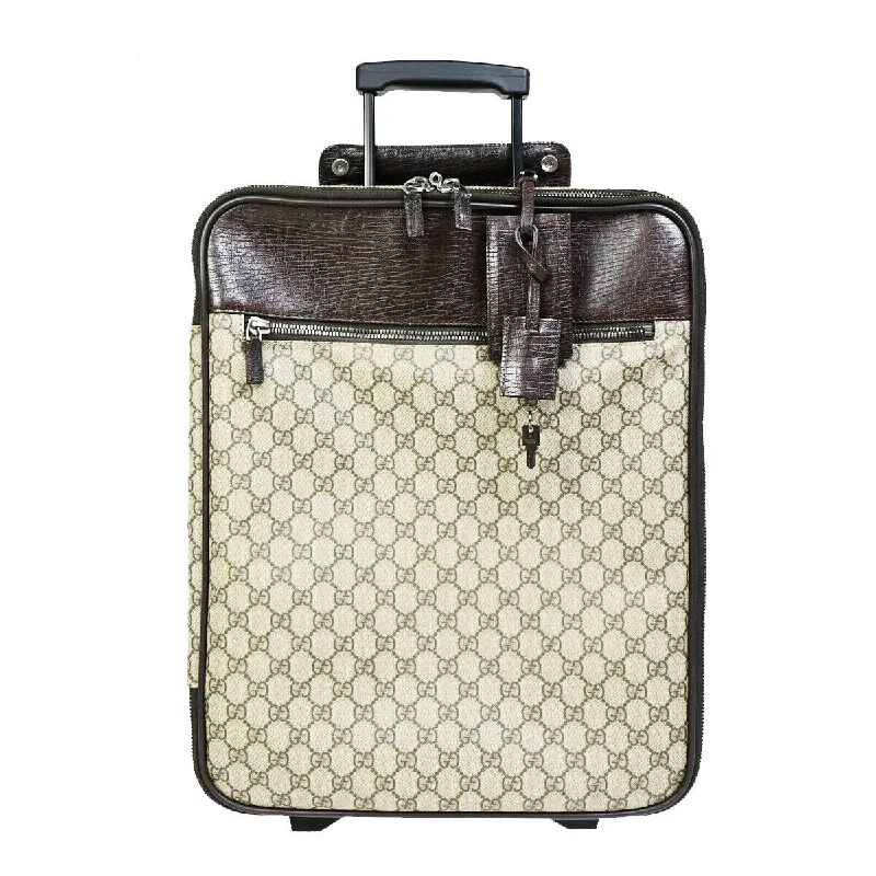 Compact duffel bags for short weekend getawaysGucci Gg Canvas Canvas Travel Bag (Pre-Owned) Compact duffel bags for short weekend getawaysGucci Gg Canvas Canvas Travel Bag (Pre-Owned)