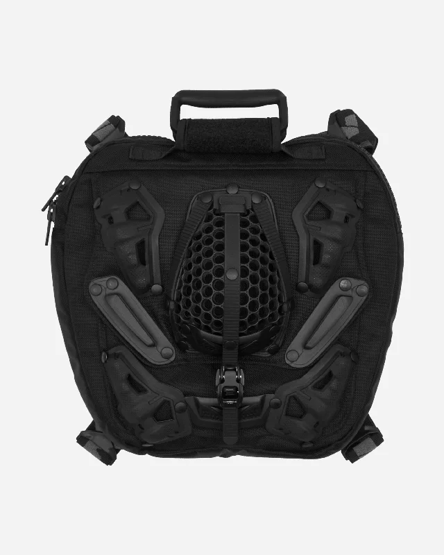 Men's sports backpack with ventilation system for gym workoutsINNERRAUM Chest Bag Black