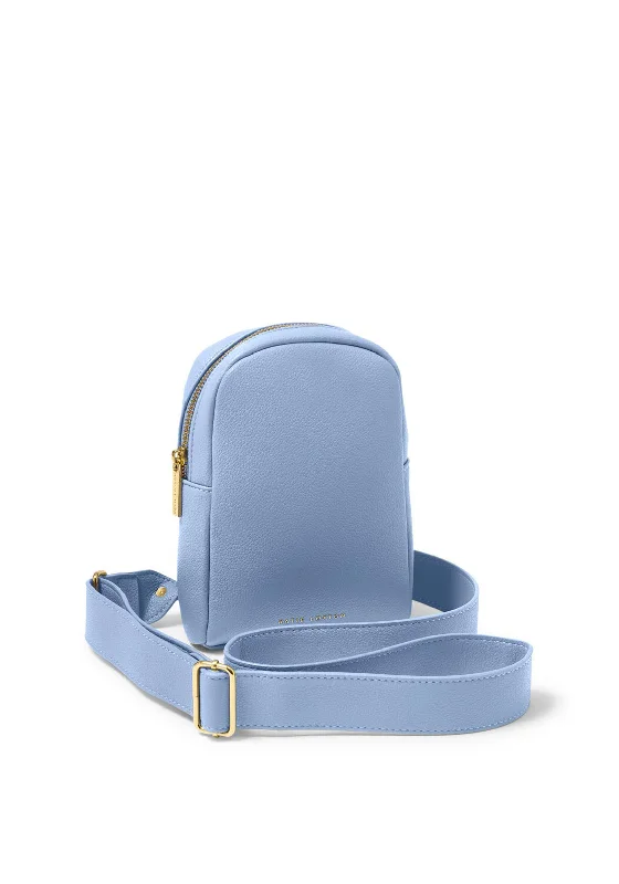 Men's crossbody bag with a built - in charging port for tech use on the goKatie Loxton Kaite Sling Bag, Cornflower Blue Men's crossbody bag with a built - in charging port for tech use on the goKatie Loxton Kaite Sling Bag, Cornflower Blue