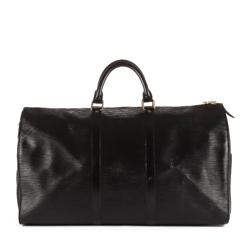 Duffel bags with a built-in shoe compartment to keep shoes separateKeepall 50