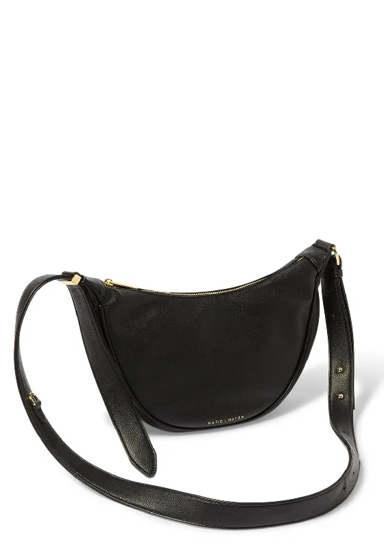 Vintage - inspired men's crossbody bag with a distressed finishKatie Loxton Harley Crossbody Bag, Black Vintage - inspired men's crossbody bag with a distressed finishKatie Loxton Harley Crossbody Bag, Black