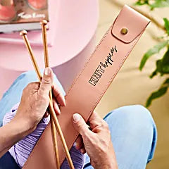 Garment - protected travel bag with hanging system for suits and dressesLeather Knitting Needle Holder - Knit Happens Garment - protected travel bag with hanging system for suits and dressesLeather Knitting Needle Holder - Knit Happens